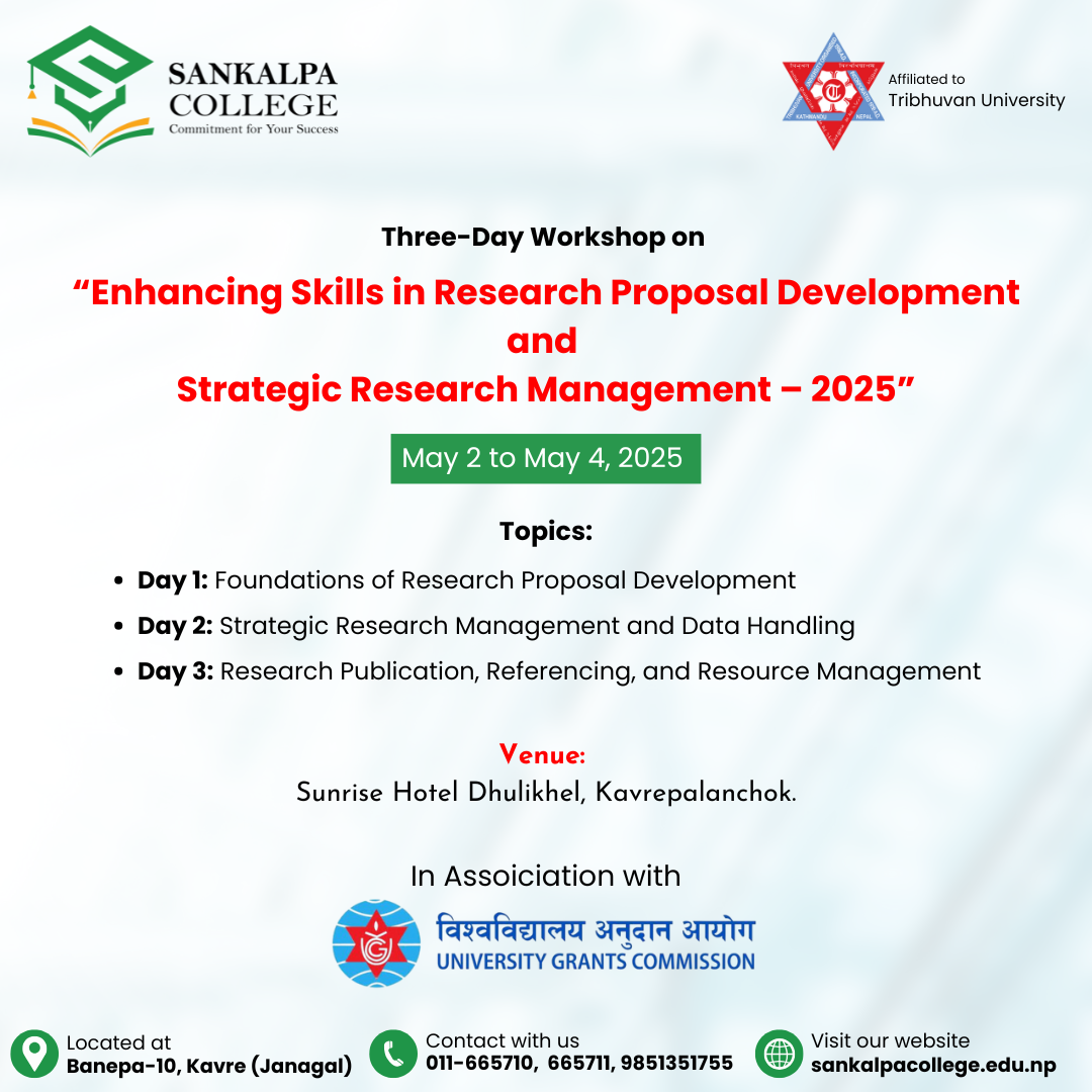Three-Day Workshop
