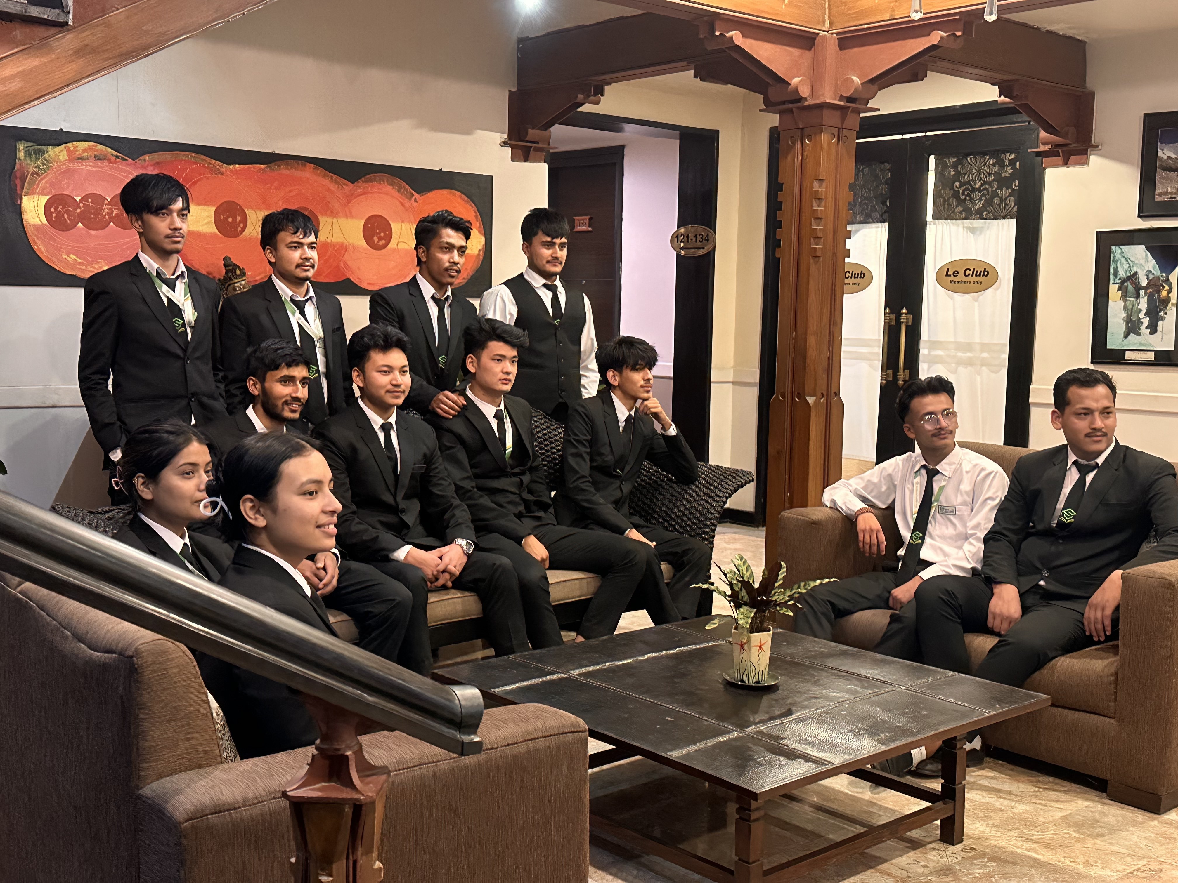 HM Students' Hotel Visit